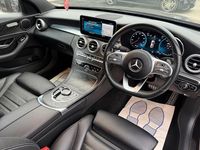 Used Mercedes C300 AMG line 2019 Black Sedan