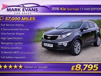 Used Kia Sportage 114 HP (83 kW) 2016 Black SUV