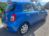 Used Nissan Micra Visia 98 HP (72 kW) 2011 Blue Hatchback