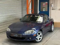 Used Mazda MX5 146 HP (107 kW) 2002 Blue Cabriolet