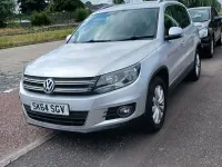 Used VW Tiguan Match 138 HP (101 kW) 2014 Silver SUV