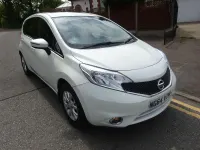 Used Nissan Note Acenta Premium 80 HP (58 kW) 2015 White Hatchback