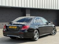 Used Mercedes E400 AMG line 2019 Black Sedan