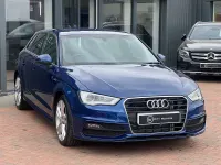 Used Audi A3 Sportback S-Line 184 HP (135 kW) 2014 Blue Hatchback