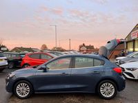 Used Ford Focus Titanium 125 HP (91 kW) 2021 Blue Hatchback
