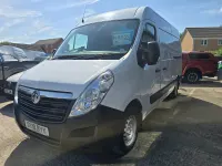 Used Vauxhall Movano 130 HP (95 kW) 2018 White MPV