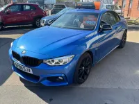 Begagnad BMW 420 M Sport 2016 Blå Cab