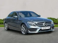 Used Mercedes C220 AMG line 2018 Grey Sedan