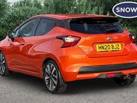 Used Nissan Micra Acenta 117 HP (86 kW) 2020 Orange Hatchback