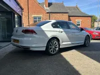 Used VW Passat R-line 150 HP (110 kW) 2017 White Sedan