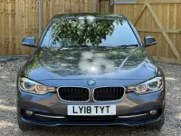 Begagnad BMW 320 Sport Line 2018 Grå Sedan