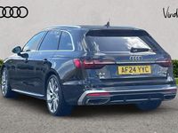 Used Audi A4 S-Line 200 HP (147 kW) 2024 Black Estate