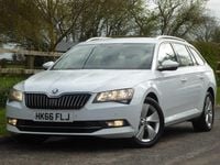 Used Skoda Superb SE 150 HP (110 kW) 2016 White Estate