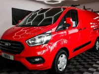Used Ford Transit Custom Trend 130 HP (95 kW) 2021 Red Van