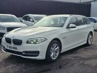 Begagnad BMW 520 Comfort Edition 190 HK (139 kW) 2016 Vit Kombi