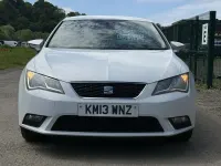 Used Seat Leon SE 150 HP (110 kW) 2013 White Hatchback