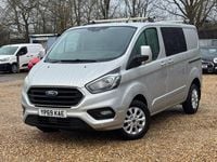 Used Ford Transit Custom Limited 130 HP (95 kW) 2019 Silver Van