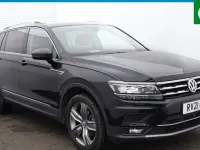 Used VW Tiguan Allspace SEL 150 HP (110 kW) 2021 Black SUV