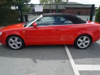 Used Audi A4 Cabriolet S-Line 2007 Red Cabriolet