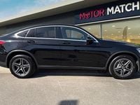 Begagnad Mercedes GLC300 AMG line 2020 Svart Sportkupé