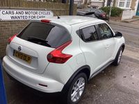 Begagnad Nissan Juke Acenta 2013 Vit SUV