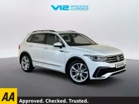 Second-hand VW Tiguan R-line 150 CP (110 kW) 2021 Alb SUV