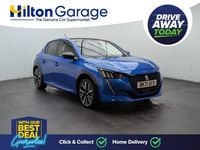 Used Peugeot e-208 GTi 100 kW (136 HP) 2021 Blue Hatchback
