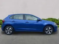 Used VW Polo SE 95 HP (69 kW) 2020 Blue Hatchback