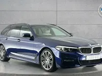 Used BMW 520 M Sport 192 HP (141 kW) 2018 Blue Estate