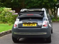 Used Fiat 500 Lounge 2015 Grey Cabriolet