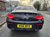 Used Mercedes C250 AMG line 2016 Black Coupe