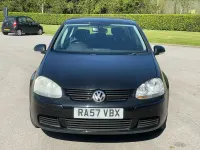 Used VW Golf V Match 105 HP (77 kW) 2007 Black Hatchback