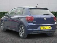 Used VW Polo United 95 HP (69 kW) 2020 Blue Hatchback