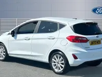 Used Ford Fiesta Titanium 125 HP (91 kW) 2021 White Hatchback