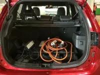 Used Mitsubishi Outlander P-HEV 177 HP (130 kW) 2018 Red SUV