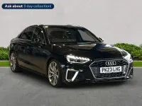 Used Audi A4 S-Line 147 HP (108 kW) 2023 Black Sedan