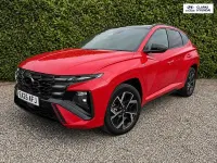 Used Hyundai Tucson N Line 215 HP (158 kW) 2025 Red SUV