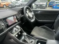 Used Skoda Kodiaq SportLine 150 HP (110 kW) 2023 Race blue metallic SUV