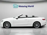 Gebraucht Mercedes E220 AMG line 191 PS (140 kW) 2020 Weiß Cabrio