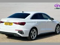 Used Audi A3 S-Line 110 HP (80 kW) 2022 White Sedan