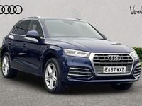 Used Audi Q5 S-Line 187 HP (137 kW) 2017 Blue SUV