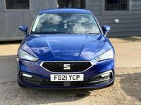 Begagnad Seat Leon SE Dynamic 2021 Blå Halvkombi