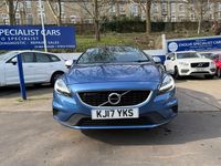 Begagnad Volvo V40 R-Design Pro 190 HK (139 kW) 2017 Blå Halvkombi