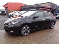 Used Nissan Leaf Tekna 110 kW (150 HP) 2018 Black Hatchback