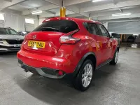 Used Nissan Juke N-Connecta 110 HP (80 kW) 2017 Red SUV