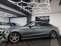 Used Mercedes C220 AMG Line Premium 170 HP (125 kW) 2016 Grey Coupe