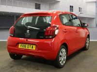 Used Peugeot 108 Active 68 HP (50 kW) 2016 Red Hatchback