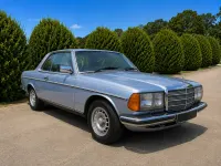 Used Mercedes 280 1986 Blue Coupe