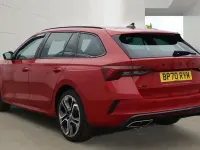 Used Skoda Octavia vRS 245 HP (180 kW) 2021 Red Estate