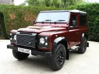 Used Land Rover Defender Landmark 2015 Red Hatchback